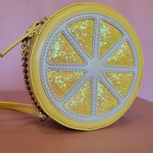 🍋 RARE kate spade Yellow Lemon Cross Body Bag